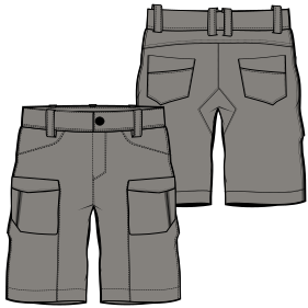 Fashion sewing patterns for MEN Shorts Bermudas 7670